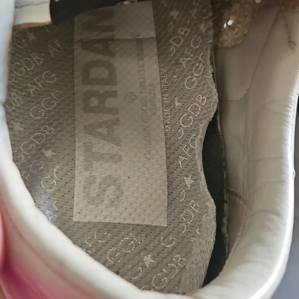 Golden Goose STARDAN Women's  White Low-Top Sneakers ~ 37 - Picture 10 of 13